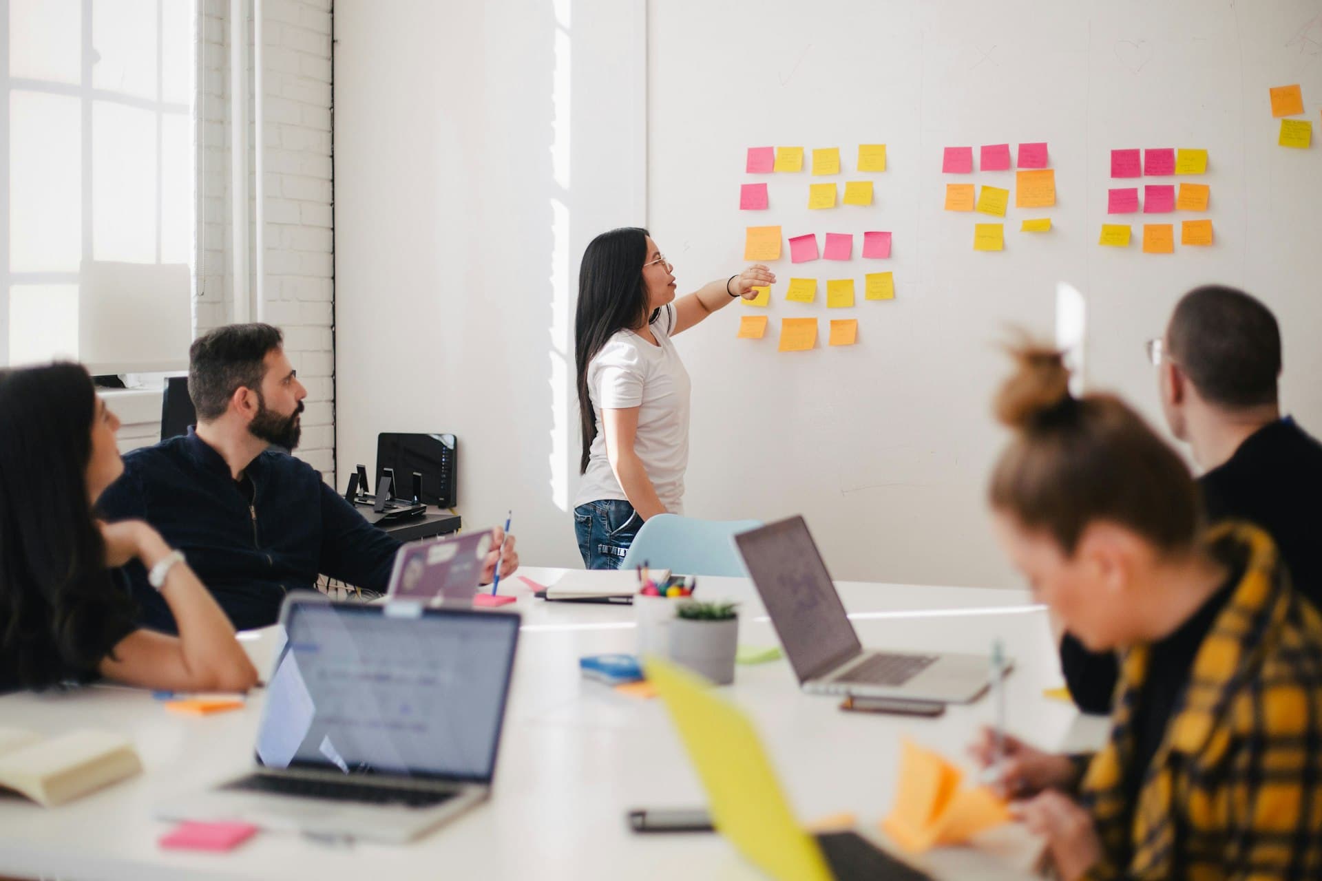 Business leaders reviewing their automation strategy